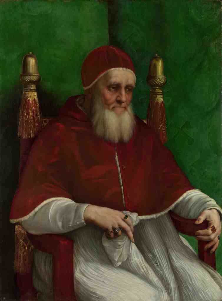 Raphael Portrait of Pope Julius II A4 Photo Print