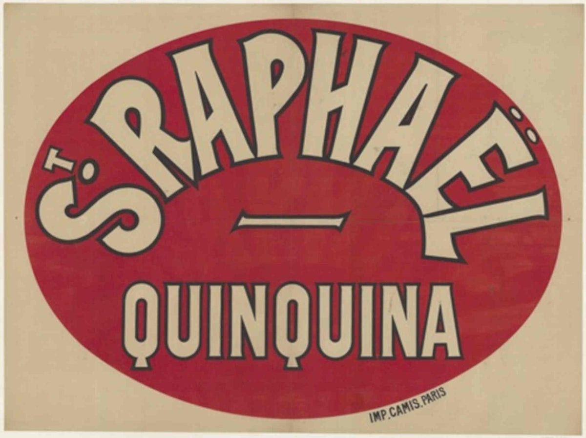 Raphael Quinquina Paris Vintage Retro Advert Poster