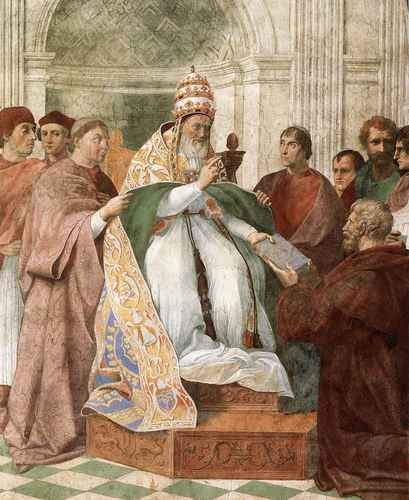 Raphael Raphael Gregory IX Approving the Decretals A4 Photo Print