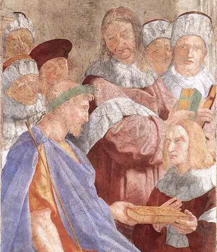 Raphael Raphael Justinian Presenting the Pandects to Trebonianus detail1 A4 Photo Print