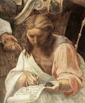 Raphael Raphael La Disputa detail7 A4 Photo Print