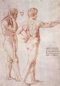 Raphael Raphael Nude Study A4 Photo Print