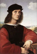 Raphael Raphael Portrait of Agnolo Doni A4 Photo Print
