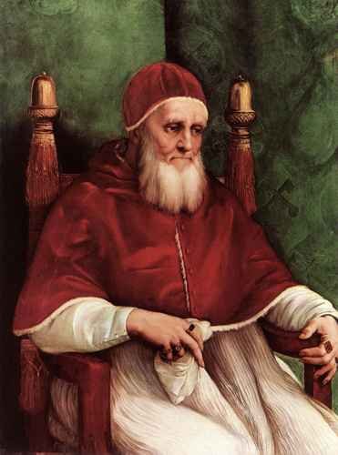 Raphael Raphael Portrait of Julius II 1511 A4 Photo Print
