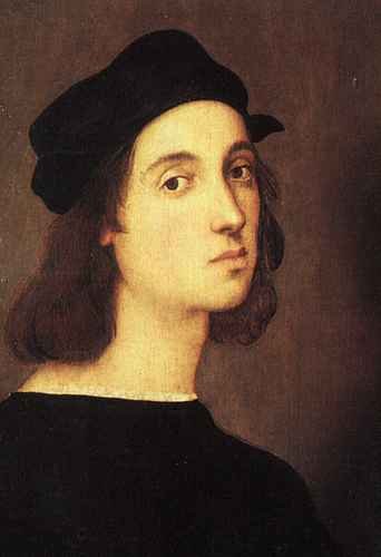 Raphael Raphael Self Portrait A4 Photo Print