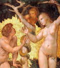 Raphael Raphael Stanza Della Segnatura Adam and Eve A4 Photo Print