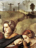Raphael Raphael The Entombment detail A4 Photo Print