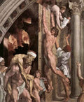 Raphael Raphael The Fire in the Borgo detail1 A4 Photo Print