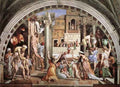 Raphael Raphael The Fire in the Borgo A4 Photo Print