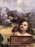 Raphael Raphael The Madonna of Foligno detail1 A4 Photo Print