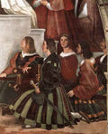 Raphael Raphael The Mass at Bolsena detail2 A4 Photo Print