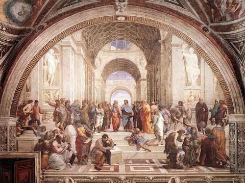 Raphael Raphael The School of Athens A4 Photo Print