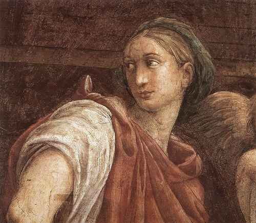 Raphael Raphael The Sibyls detail1 A4 Photo Print