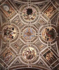 Raphael Raphael The Stanza della Segnatura Ceiling A4 Photo Print