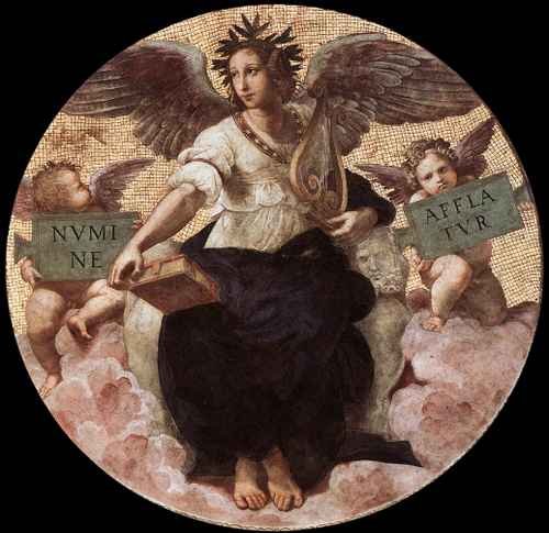 Raphael Raphael The Stanza della Segnatura Poetry A4 Photo Print