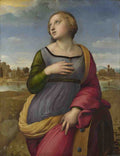 Raphael Saint Catherine of Alexandria A4 Photo Print