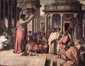 Raphael St Paul Preaching In Athens A4 Photo Print
