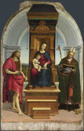 Raphael The Ansidei Madonna A4 Photo Print