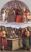 Raphael The Crowning Of The Virgin Oddi Altar A4 Photo Print