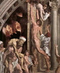 Raphael The Fire In The Borgo Detail1 A4 Photo Print