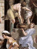Raphael The Fire In The Borgo Detail2 A4 Photo Print