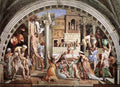 Raphael The Fire In The Borgo A4 Photo Print