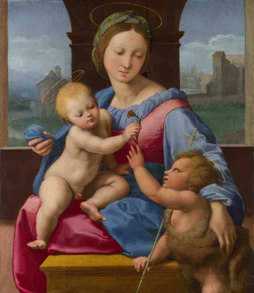 Raphael The Garvagh Madonna A4 Photo Print