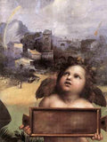 Raphael The MadonnOf Foligno Detail1 A4 Photo Print