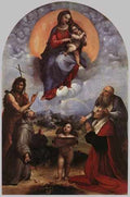 Raphael The MadonnOf Foligno A4 Photo Print