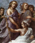 Raphael The Parnassus Detail1 A4 Photo Print