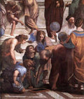 Raphael The School Of Athens Detail3 A4 Photo Print