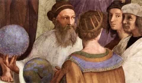 Raphael The School Of Athens Detail6 A4 Photo Print