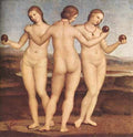 Raphael The Three Graces A4 Photo Print