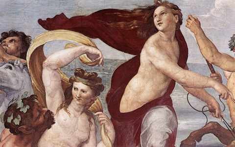 Raphael The Triumph Of GalateDetail1 A4 Photo Print