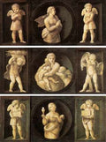 Raphael Theological Virtues A4 Photo Print