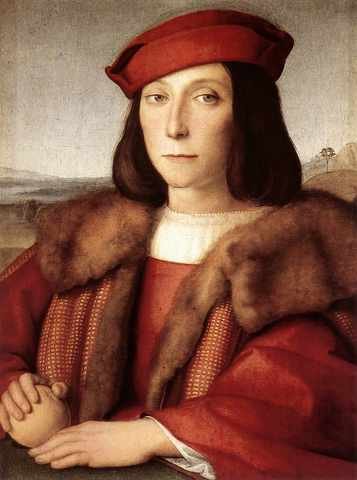 Raphael Young Man With An Apple A4 Photo Print