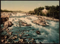 Rapids Hönefos Ringerike Vintage A4 Photo Print