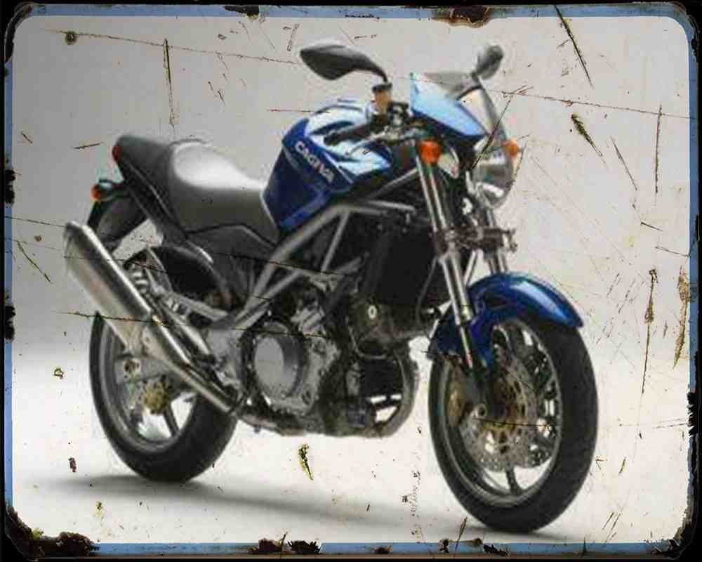 Raptor 1000 05 1 A4 Photo Print Motorbike Vintage Aged