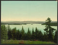 Raquette Lake Adirondack Mountains Vintage A4 Photo Print