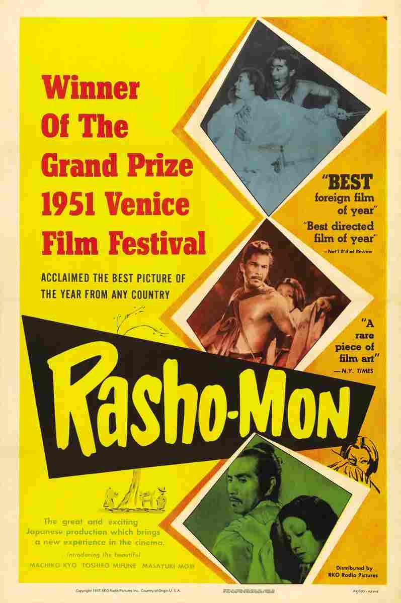 Rashomon 04  film star poster A4 Photo Print