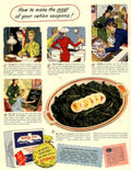Ration Coupons Birds 1940s Vintage Retro Advert Poster