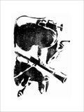 Rats with Rocket Launchers A4 Photo Print