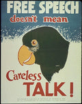 Raven Speech Talk Vintage Retro Advert Ads A4 Photo Print