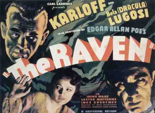  Raven The 1935 02 film star poster A4 Photo Print