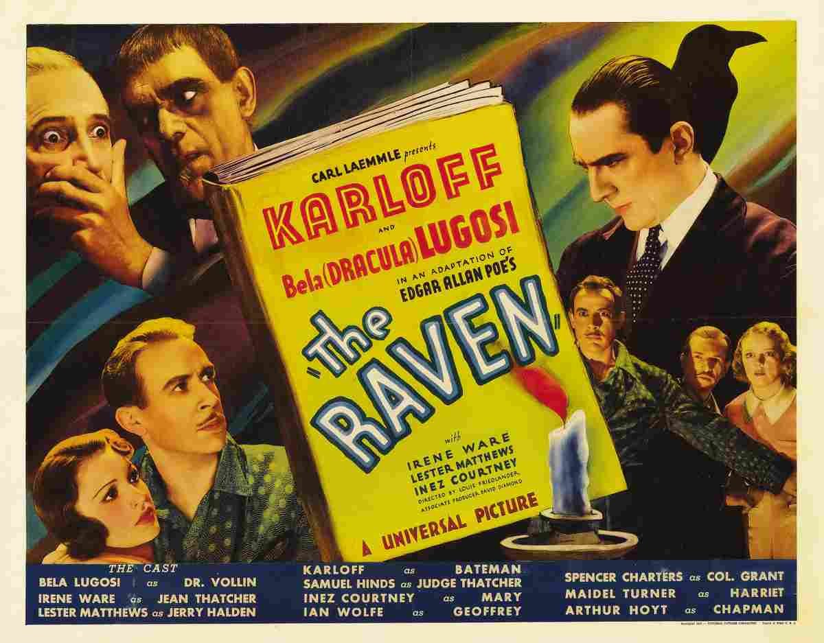 Raven The 1935 06  film star poster A4 Photo Print