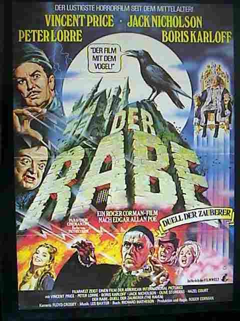 Raven The 1963 02  film star poster A4 Photo Print