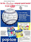 Rawlings Mantle Spahn Vintage Retro Advert Poster A4 Photo Print