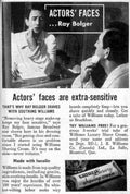 Ray Bolger Shaving Vintage Retro Advert Ads A4 Photo Print
