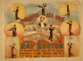 Ray Burton Circus Vintage Retro Advert Poster A4 Photo Print