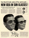 Rayban Glasses 1950s 1950s Vintage Retro Advert Poster